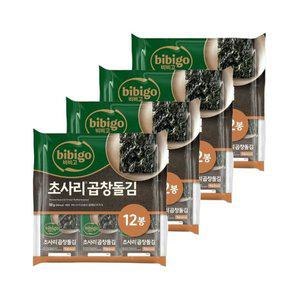 [CJ제일제당]비비고 초사리 곱창돌김 5g 12개입 x4개