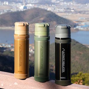 써모스 FFX-901K 산악전용 보온보냉 텀블러 스톤(ST) 보틀커버 포함