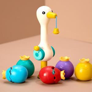 새알 낚시놀이 자석 오리 낚싯대 유아완구 유치원 장난감 고기잡기