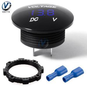 DC 5V-48V LED 디지털 전압계 전류계 자동차 오토바이 측정기, 볼트 감지기 테스터 모니터 패널 디스플레이