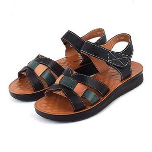 여성 3cm 천연소가죽 발편한샌들 230-250 스트랩 발볼9
