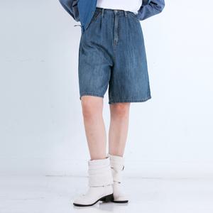 하이웨이스트  청반바지