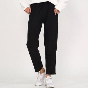 [오노마] ONM 여자 융털바지 데일리 기모바지 겨울바지 보온 블랙