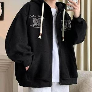 [라일리] Rly 후드 집업 스타일 공용 가을 겨울 고품질 베이직 0FC