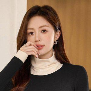 가을 겨울 무지 페이크 목폴라 후리스 페이크목티 (WFGJ7YI)