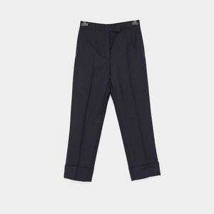 [톰브라운]25SS 삼선탭 클래식 롤업 스트레이트 울 여성 팬츠 FTC337A 00626 415 123929470