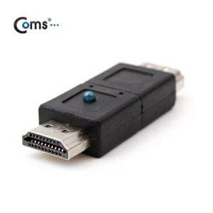[셀러허브 1][HYIJTP1B_4B]컴퓨터 HDMI 젠더(연장 M F 일체형) Blue LED