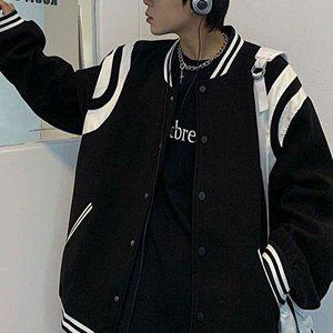 [엄지척]데일리 남성 가을 멋쟁이 오버핏 스타디움 자켓 점퍼