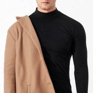 [라일리] Rly 폴라티셔츠 편한 스타일 반목 플리스 기모티셔츠 고품