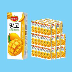 델몬트 드링크 망고 190mlx24팩x3박스 망고주스팩