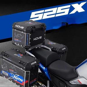 데칼 테일 탑 사이드 케이스 오토바이 스티커 패니어 수하물 알루미늄 Colove KY525X KY 525X 2022