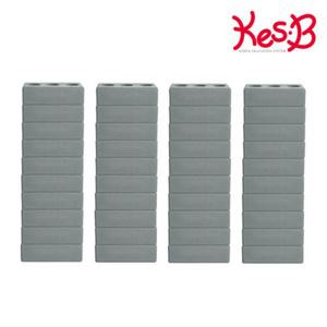 캐스B 튼튼 시멘트벽돌블럭40pcs 집짓기 쌓기놀이 소프트  벽돌블럭