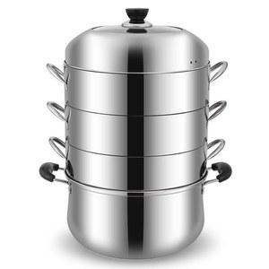 스텐 찜기 찜통 업소용 3단 A타입 가스40cm 찜기12개 뚜껑3개 고두밥 10 4