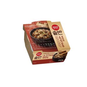 CJ 햇반 솥반 소고기우엉영양밥 200g x 6개 솥밥