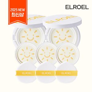 2025 엘로엘 팡팡 빅 선쿠션S9 기본(본품2개+리필2개+(방송에서만)리필1개)