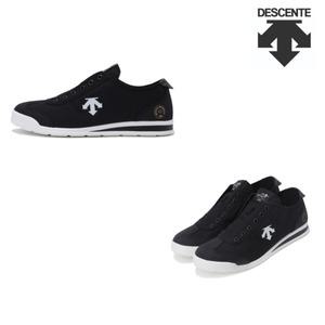 데상트-CHRON TEMPO SLIP-ON (크론템포 슬립온) SQ123LSN12 BLK0