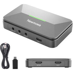 Newmowa 1080P 오디오 비디오 캡처 카드 게임 교육용 USB 3.0 HDMI 장치 라이브 스트리밍 레코더 윈도우 Ma
