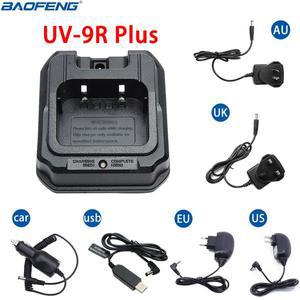 바오펑 UV-9R 플러스 9R 프로 방수 워키토키 A58 BF-9700 라디오, EU, US, UK, AU, 차량용 충전기