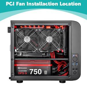 SXDOOL 수냉식 240mm 라디에이터, 더블 듀얼 팬, 컴퓨터 물 방출 강풍 권장