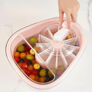 반자동 탕후루 과일 배수 탈수기 농약제거