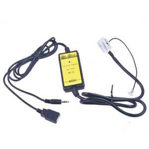 자동차 CD MP18플레이어 MP3 인터페이스 USB SD 12P 연결 체인저 A3 A4 VW Beetle Golf Skoda