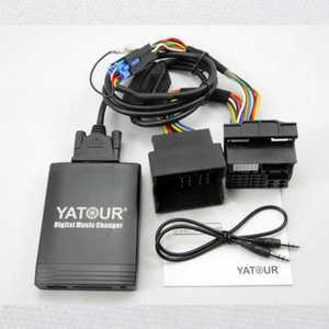 자동차 CD MP4플레이어 MP3 르노 VDO Blaupunkt 12 핀 Fakra 2009 + 디지털 체인저 USB SD