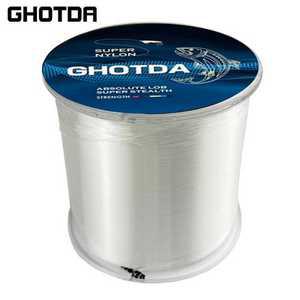 낚싯줄모노 500m 낚시 라인 슈퍼 강한 Monofilament 나일론 태클 바다 Fluorocarbon