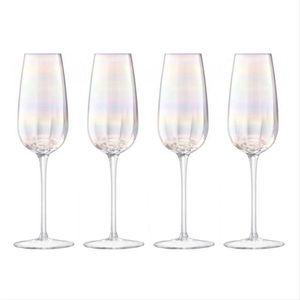 LSA 펄 진주 플룻 샴페인잔 4P세트 250ml WE1631F