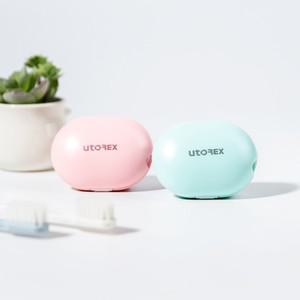 포켓형 UV-C 무선 휴대용 칫솔살균기 에그팝블루 에그팝핑크 1+1