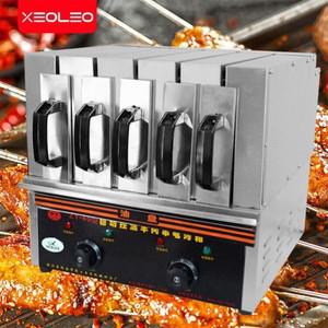 XEOLEO 상업용 전기 바베큐 그릴 기계 무연 케밥 꼬치 3600W 5