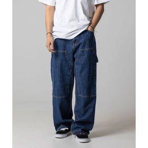 매장정품 DICKIES 더블니 카펜터 데님 팬츠 Vintage Blue DIKM241LRDE305VB 122337