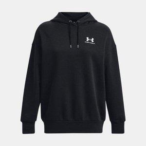 [언더아머]후드티 RQD 1379495-001 여성 UA 에센셜 플리스 Oversized Hoodie