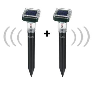 고양이퇴치제 비둘기 고양이퇴치법 1+1 기피제 길고양이퇴치 고양이가싫어하는냄새 LED 뱀퇴치기(1세트)