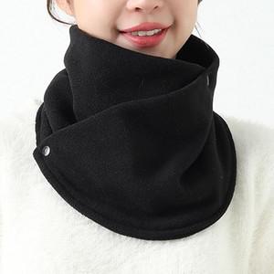 [하프클럽/셀러허브_여성트랜드패션]겨울 기모 똑딱이 넥워머 LM-0542