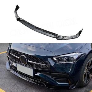 ABS 프론트 립 범퍼 스포일러 벤츠 C 클래스 W206 C43 AMG 22 B 스타일 바