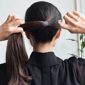 헤어 머리정리 탄탄 고무줄 대용량 머리끈 500개입 (WB76518)