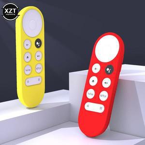 크롬캐스트용 미끄럼 방지 소프트 실리콘 케이스, 리모컨 보호 커버 쉘, 구글 TV 2020 음성 리모컨, 최신