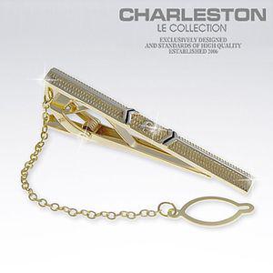 CHARLESTON 승진선물용 남성 정장 넥타이핀 tieclip 찰스톤 신사