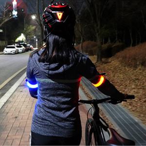 자전거 안전 라이트 야간 운동 LED 암밴드 반사띠 조깅 러닝