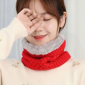 여성 겨울 퍼목도리 니트 넥워머 방한 기모 목토시