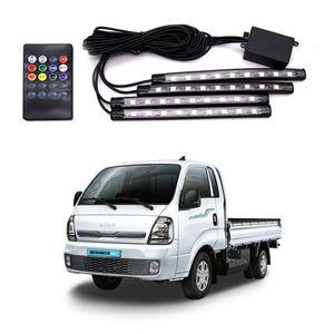 D21 호환 봉고EV RGB LED풋등 17cm 36L