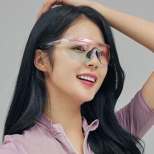/아도라하우스 초경량 변색 미러 러닝 스포츠 자전거 고글 선글라스