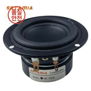 SOTAMIA 1Pcs 3 인치 미드레인지 우퍼 스피커 오디오 4 옴 15W 방수 블루투스 DIY 사운드 바 HIFI 음악