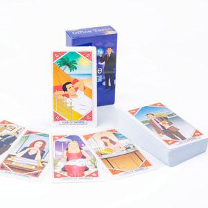 타로 카드 오피스 데크 10 3x6cm 보드 에디션 79 점술 영어 비전 게임 비공식