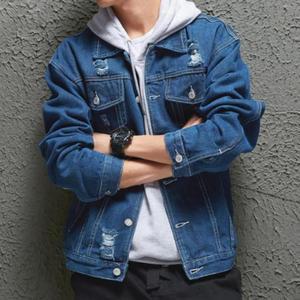 [라일리] Rly 남성 데일리 캐주얼 연청 진청 워싱 청자켓 데님자켓