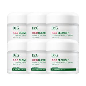 닥터지 레드 블레미쉬 클리어 수딩 크림 70ml x6