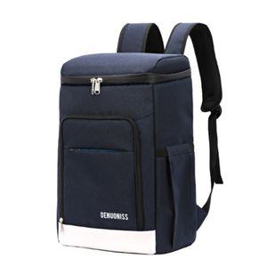 아웃도어 보온보냉 백팩(30L) (네이비)쿨 배달 가방 배낭 캠핑 등산 아이스 링백 러백