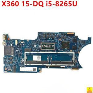 18798-1 HP Pavilion X360 15-DQ 노트북 마더보드(i5-8265U CPU 포함) 2GB RAM L50974-601