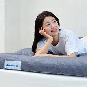 누보레 잠솔솔 탄탄한 토퍼매트리스 접이식 침대 바닥 3단 수면매트 12cm MS