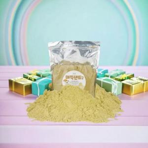 캐스B 매직샌드 3kg 아트스쿨 모래놀이 실내용 잘뭉쳐지는 소프트 샌드 대용량 어린이